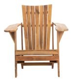 Merlin Adirondack Chair With Retractables Footrest